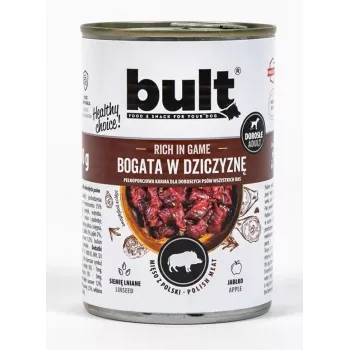 BULT Bagāts ar medījumiem - Mitrā suņu barība - 800 g