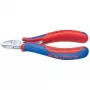 Knipex 77 02 130 Elektronikas un precīzijas sānu grieznes ar slīpumu 130mm