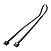 SATA kabelis Akasa PROSLIM 50cm AK-CBSA05-50BK