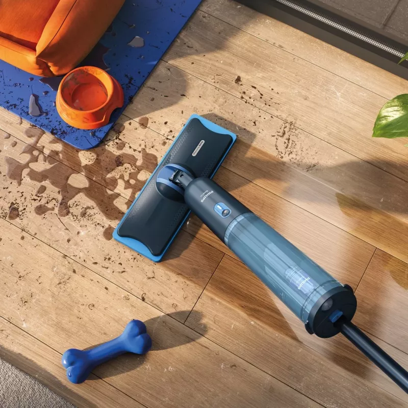 Philips OneUp Ultra-Concentrated Floor Cleaner, Stick vacuum, Blue, 40 ml, Liquid (concentrate), Philips OneUp, 30 mm