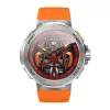 BlitzWolf BW-AT5 oranžs viedpulkstenis ar Bluetooth un sirdsdarbības monitoru
