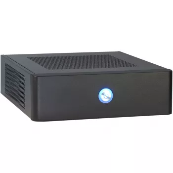 PC Case Inter-Tech ITX-601 Desktop Melns