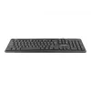 Tastatūra Gembird KB-U-103-RU Office USB QWERTY angļu krievu melna