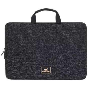 Uzmavas futrālis Rivacase 7915 39,6 cm (15,6 collas) Melns Balts