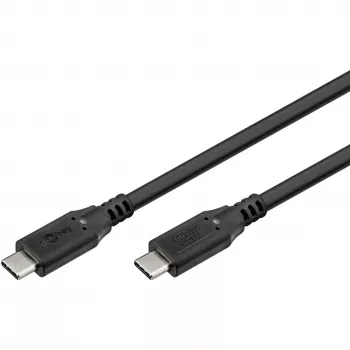 Goobay 74191 USB kabelis melns