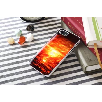 Aizsargājošs telefona vāciņš iKins Apple iPhone 8 / 7 — Sunset Melns