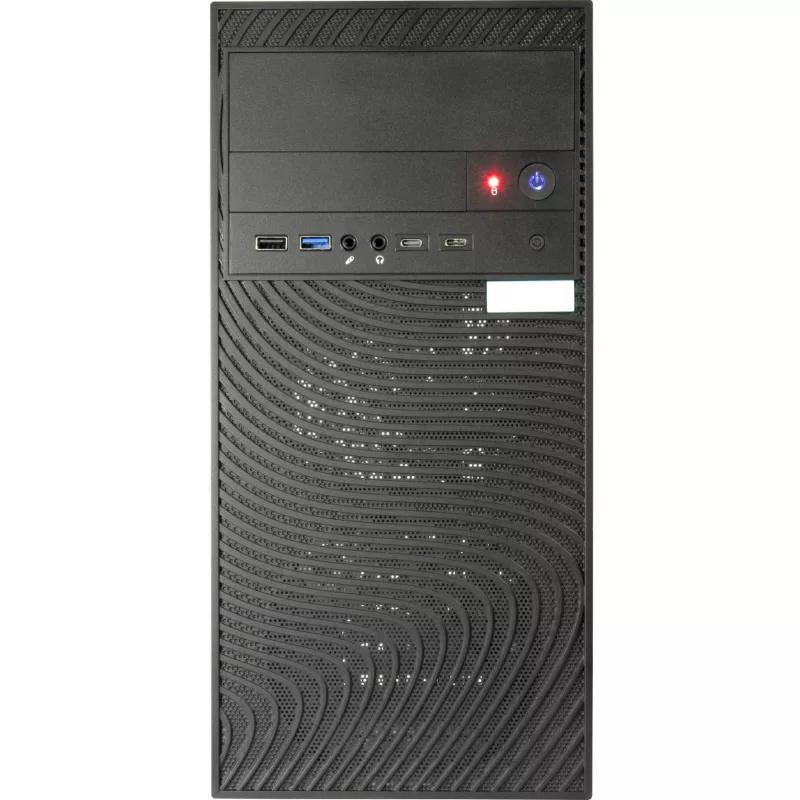 Datora korpuss Inter-Tech Case Micro IT-6516 Ripple melns