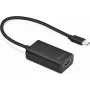 UMP-HDMI4K USB Type-C uz HDMI4K adapteris melns 20 cm kabelis — adapteris — digitāls/dati (1963)