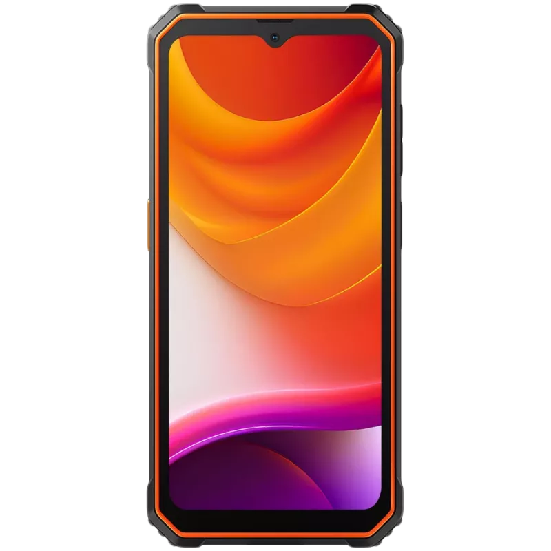 Blackview Rugged BV4800SE LTE 6.56 inch HD+IPS 720x1612 90Hz 4Gb+64Gb UMS9320E Octa-Core 1.8GHz CAM Priekšējā 8MP Aizmugurējā 16MP+2MP NFC 5100mAh BEZ Lādētāja Android 15 Oranžs