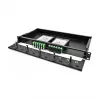 DeLOCK Fiber Optic HD Cassette MPO tēviņš uz 12 x LC Duplex mātīte 24 šķiedras vienmoda 9/125 µm