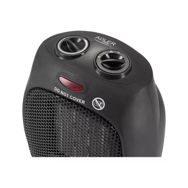 Adler AD 7702 Ventilatora elektriskais sildītājs iekštelpām Nerūsējošais tērauds 1500 W