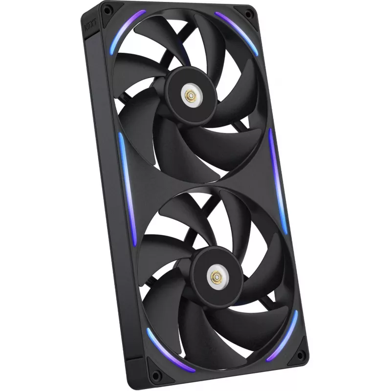 Datordzeses ventilators NZXT F280X 140 mm melns, 1 gab., 280 × 140 × 30 mm