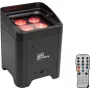 Prožektors EUROLITE AKKU UP-4 Entry QCL 41700575 ar baterijām darbināms RGBW