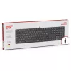 tastatūra SPEEDLINK SL-640010-BK USB German Melns Full-size 110 keys