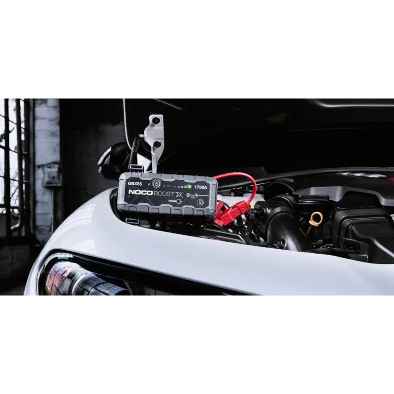 Jump starter NOCO GBX55 1750 A Lithium-Ion, 46 Wh, IP65, for petrol up to 7.5 L / diesel up to 5 L