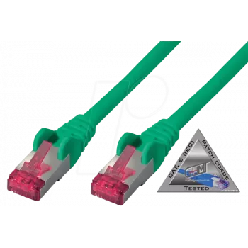 Tīkla kabelis ShiverPeaks BS75711-A0 0,15 m Cat6a S/FTP, pelēks