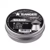 Gun pellets RANGER PRORO 5.5 mm, diabolo forma, sudraba, 250 gab., alumīnija dozators