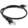 Kabelis Cat5E UTP, 0,5 m, melns