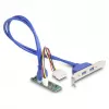 DeLOCK interfeisa kartes/adapteris 61065 Iekšējais USB 3.2 Gen 1 M.2 Vīrišķais