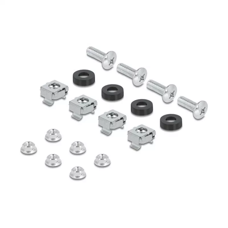 Strāvas slēdžu panelis DeLOCK 67196 Metāla pelēks 132 mm platums