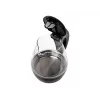 Tējkanna | Adler | Tējkanna | AD 1224 | Standarta | 2000 W | 1,5 L | Stikls | 360° grozāma pamatne | Melna
