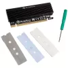 M.2 PCIe x4 adapteris ar dzesētāju SILVERSTONE SST-ECM23 — M.2 NVMe uz PCIe x4 (ar aktīvo dzesēšanu)
