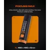 Spēļu peles paliktnis GLORIOUS Fnatic FOCUS3 MAX XL - paplašināts XL izmērs, auduma virsma, sašūta mala
