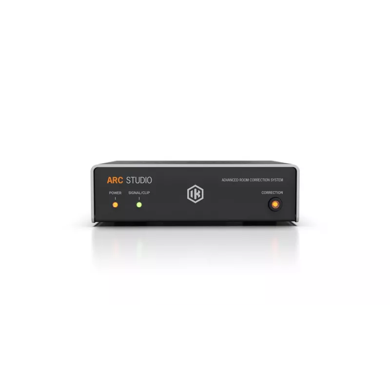 ik multimedia ARC Studio IP-ARC-STUDIO-IN tuvlauka studijas monitora skaļruņi 50W, 50 Ω izeja, 24 bitu/96 kHz, melni, 465 g