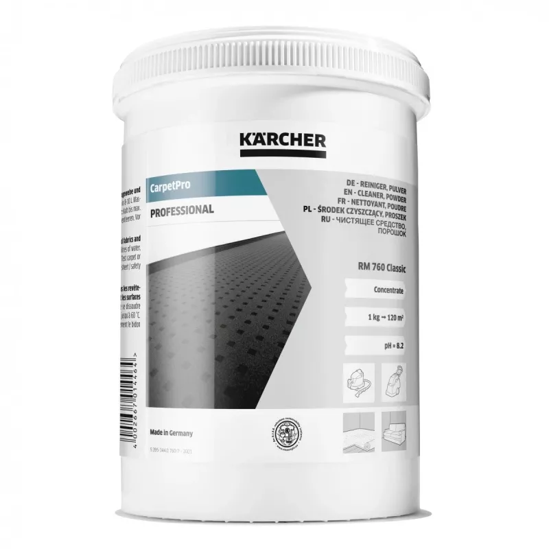 Pulverveida mazgāšanas līdzeklis ekstraktoriem 800g Rm760 Karcher