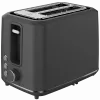Elektriskais tosteris AENO ATS0001G — 2 spraugu, 220–240 V 50–60 Hz, 920–1080 W, 3 režīmi, 7 apbrūnināšanas līmeņi, pelēks