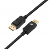 Kabelis DisplayPort 1,8 m M/M v 1.4, melns