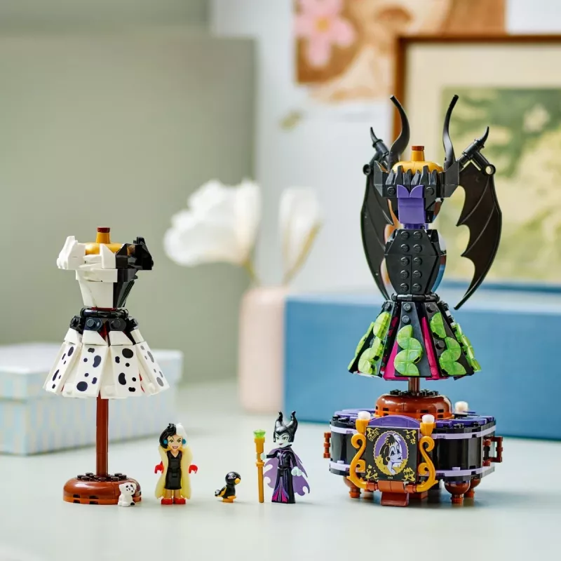 LEGO DISNEY 43262 Maleficent's un Cruella de Vil's kleitas