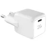 Iekštelpu lādētājs Tucano GaN MA-GAN20-EU-W ātrā uzlāde 12V 1x USB-C