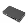 DIGITUS DS-12901 - KVM-/Audio-/USB slēdzis - 4K 30 Hz, USB-C/USB/HDMI ieeja, HDMI izeja, tīkls