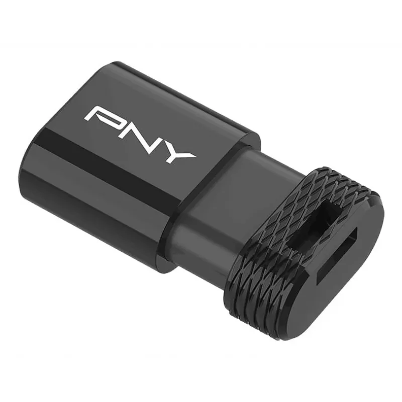USB zibatmiņa PNY Elite-X 64 GB USB Type-C 3.2 Gen 1 (3.1 Gen 1) Melna