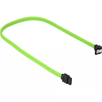 SATA kabelis Sharkoon SATA 3 0.3 m 7-pin Melns