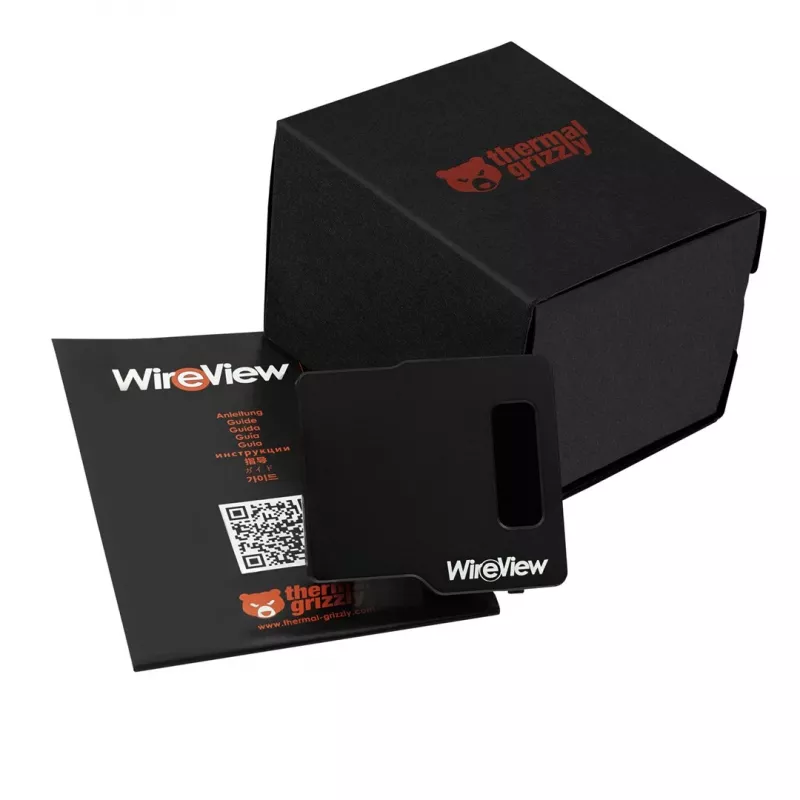 Thermal Grizzly | WireView | GPU 1x12VHPWR Reversed | Melns | N/A