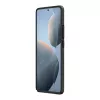 Aizsargājošs tālruņa maciņš Nillkin Super Frosted Shield Pro Xiaomi Redmi K70E / Poco X6 Pro 5G — melns, ciets matēts neslīdošs