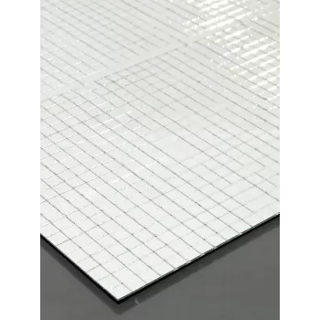 Spoguļa paklājs EUROLITE 5040005W 400x400 mm 10x10 mm