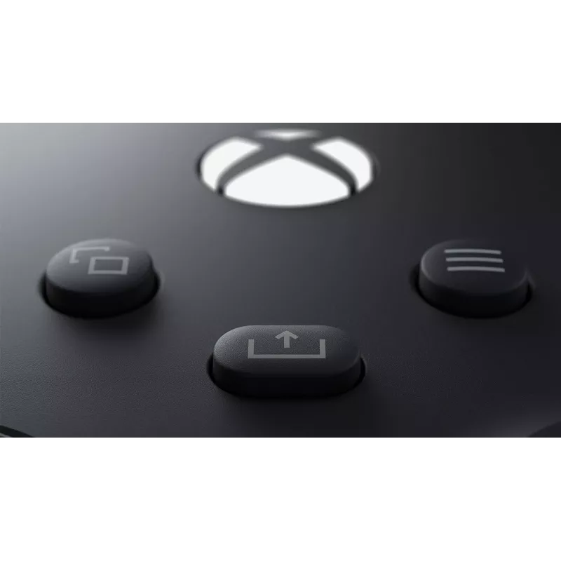Microsoft Xbox bezvadu kontrolieris melns Bluetooth spēļu panelis analogais / digitālais Android, PC, Xbox One, Xbox One S, Xbox One X, Xbox Series S, Xbox Series X, iOS