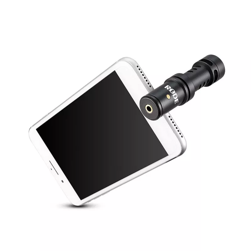 RØDE VideoMic Me-L melns viedtālruņa mikrofons