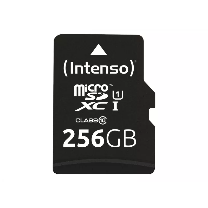 Zibatmiņa Intenso 256GB UHS-I microSD karte