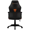 Spēļu krēsls Thunder X3 EC1 melni oranžs — ergonomisks dizains, regulējams augstums