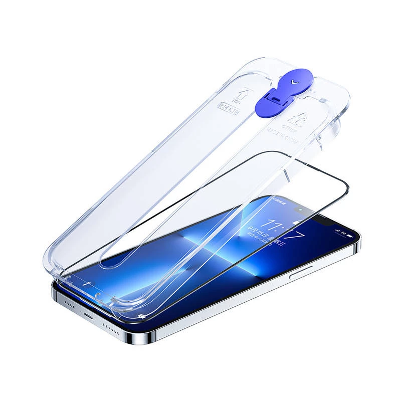 Rūdīta pilnekrāna stikla aizsargplēve Joyroom JR-H11 Apple iPhone 14 Plus 6,7 collām