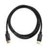 DisplayPort kabelis LogiLink CV0119 1 m melns