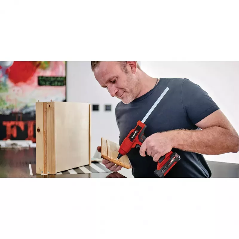 Einhell 4522200 karstās līmes pistole, melns/sarkans
