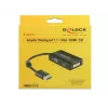 DeLOCK 0.16m DisplayPort/VGA+HDMI+DVI VGA (D-Sub)+ HDMI + DVI Melns
