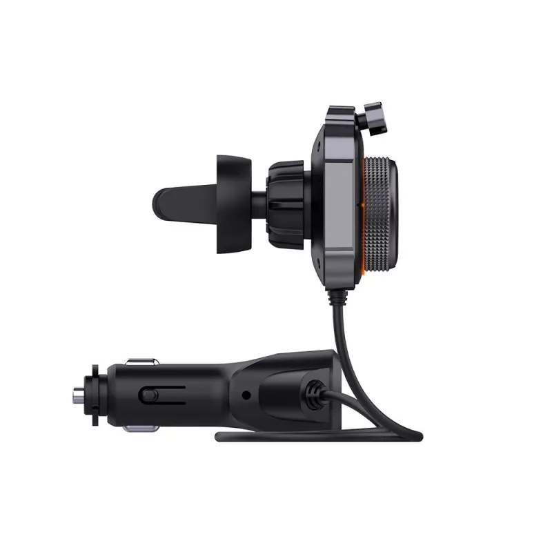 FM raidītājs SAVIO TR-14 Bluetooth USB, FM 87.6–107.9 MHz, MicroSD, USB-C, 12 V automašīnas barošana