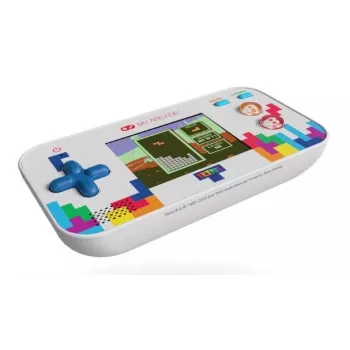 Portatīvā spēļu konsole My Arcade Tetris Gamer V ar 2,5 collu (6,35 cm) displeju, USB-C, AAA baterijām, daudzkrāsu