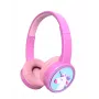 Denver BTH-106P austiņas/headset Vadu un bezvadu galvas saite Zvani/Mūzika Bluetooth Rozā